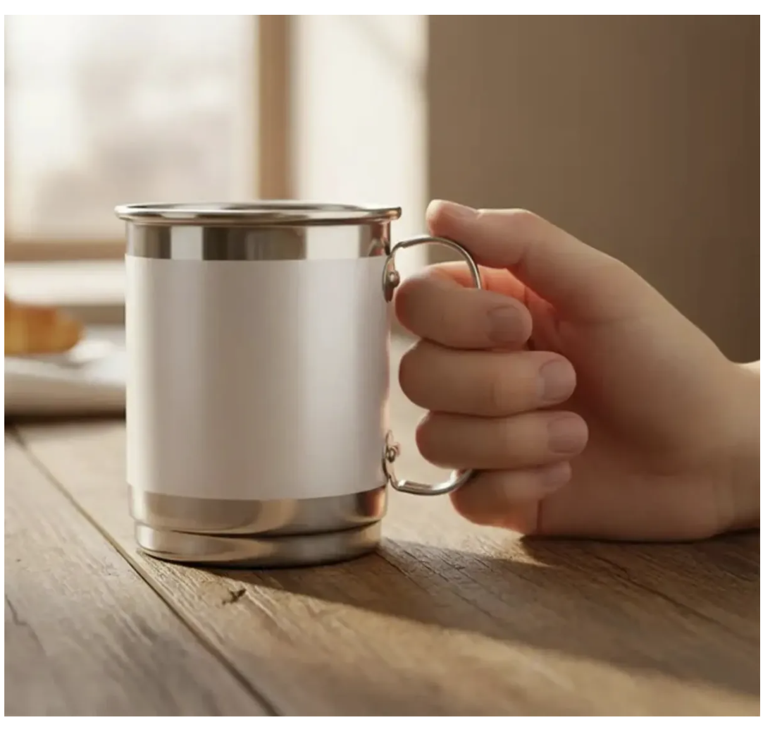 Caneca aluminio 500ml