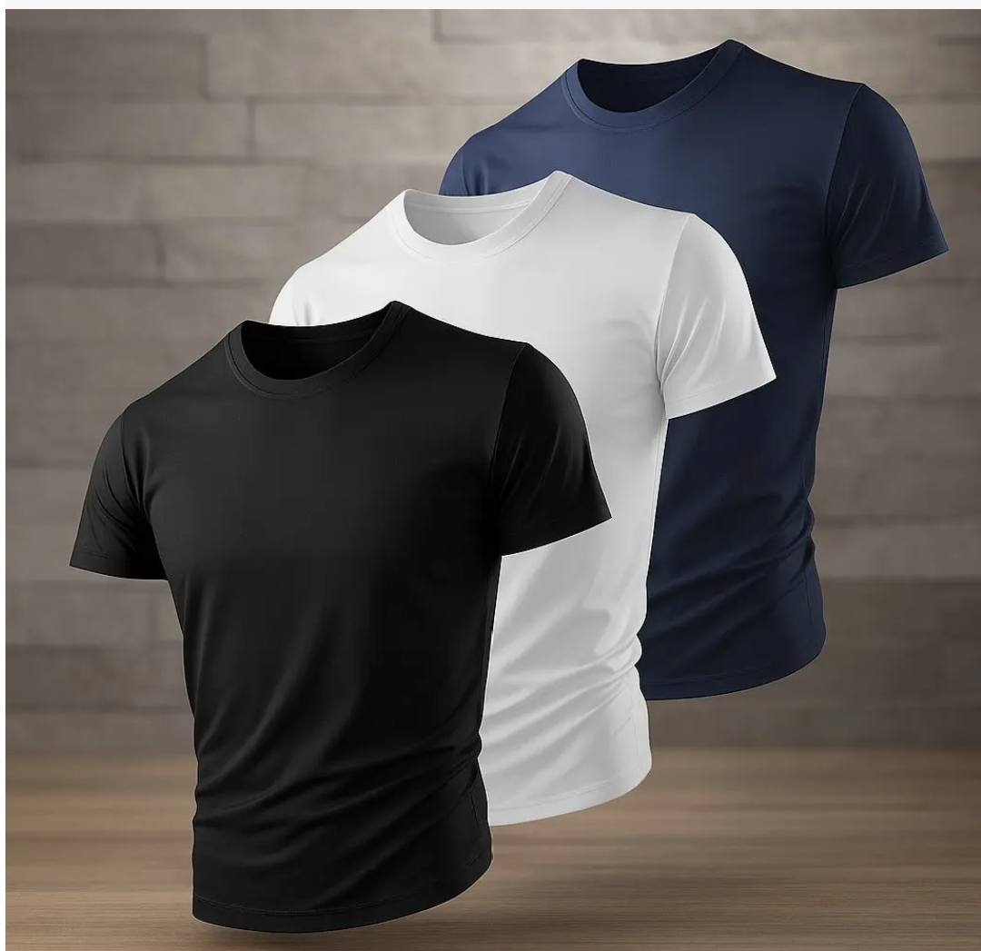 Camisa Poliester Tamanho G Preta
