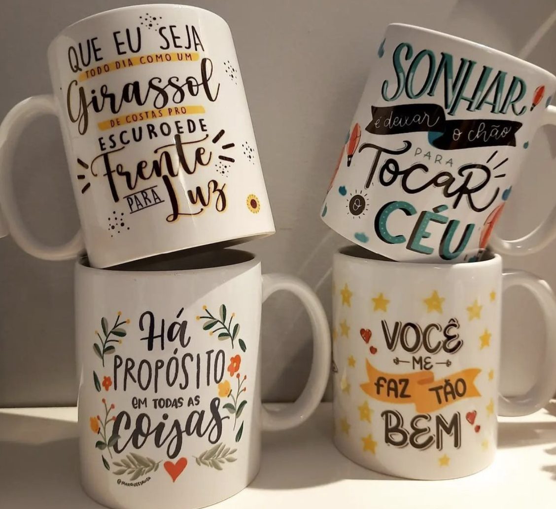 Sublimação de Caneca Porcelana